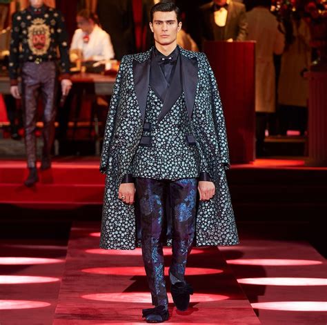 fall winter 2019 man dolce gabbana|Dolce & Gabbana Fall 2019 Menswear Fashion Show .